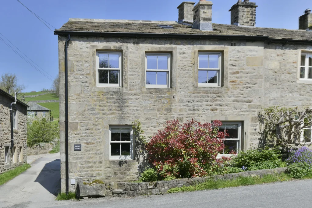 Front Smithy Cottage Grade 2 listed building external modernisation Skipton